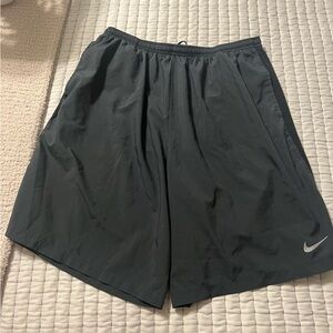 Nike Gray Athletic Shorts Lightweight Training